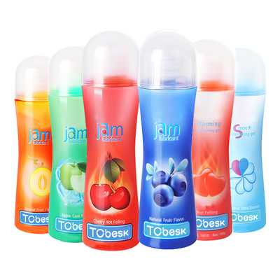 100ml Body Safe Lubricants Fruity Edible Flavored Lubricant Mudah Untuk Membersihkan
