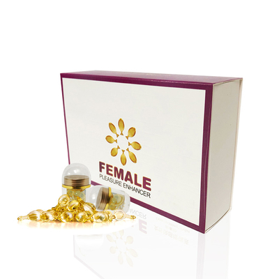 ISO9001 Sertifikasi Body Safe Lubricants Kapsul Lubricant Meningkatkan Kebahagiaan Wanita