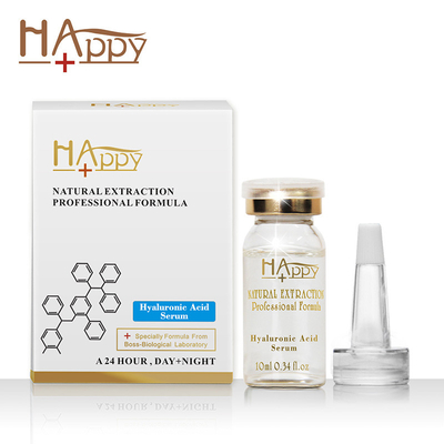 Pelembab Anti-kisut Friming mengangkat Hyaluronic Asam Serum 100% organik Essence Tanaman