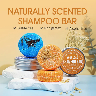 Natural Anti Hair Loss Shampoo Rambut Pertumbuhan Sabun 50g 60g 90g 100g