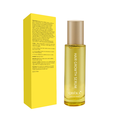 Private Label 60ml Serum Pertumbuhan Rambut Kepala Bantuan Melawan Kerontokan Rambut Pengurangan