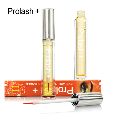 100% Natural Prolash + Serum Pertumbuhan bulu mata Lash Enhancer Liquid, Growing Fluid Growing Fluid