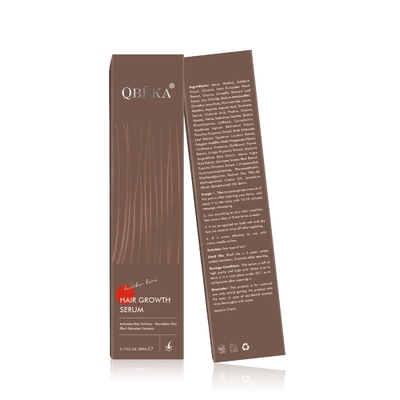QBEKA Serum Pertumbuhan Rambut Solusi Perawatan Rambut Terbaik untuk Rambut yang Lebih Tepak, Lebih Kuat