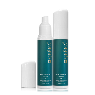 Perawatan rambut yang tidak mengganggu untuk rambut basah dan kering QBEKA Serum pertumbuhan rambut organik