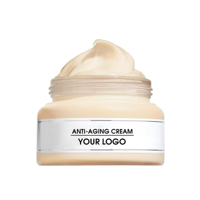 Custom Logo Anti-Aging Moisturizer Face Cream 50g untuk mengurangi tanda-tanda penuaan