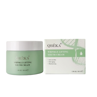 Krim Penghilang Kerutan Organik Revitalizer Kulit Krim Wajah dengan Aroma Disesuaikan