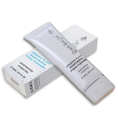 120g Volume Foaming Face Wash Organic Plant Moisturizing Formula untuk Semua Jenis Kulit
