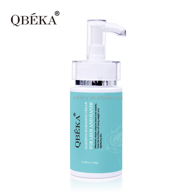 Body Slimming Massager Penurunan Berat Badan QBEKA Jojoba Oil Hot Cream untuk Kaki dan Tangan