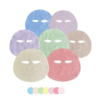 Masker wajah asam hialuronat multi-warna untuk melembutkan dan mencerahkan kulit unisex