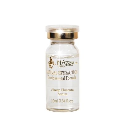 Happy QBEKA 10ml Plasenta Domba Serum Mata untuk Lingkaran Hitam Perbaikan dan pelembab
