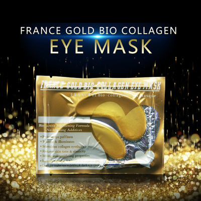 Sheet Form 24k Gold Collagen Eye Mask Solusi Utama untuk Garis Mata dan Kelelahan