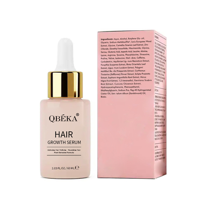 Label pribadi Herbal organik dan vitamin Serum pertumbuhan rambut alami Tidak ada bahan kimia