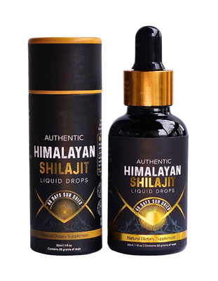 Otentik Kesehatan Himalaya Suplemen Diet Shilajit Liquid Drops