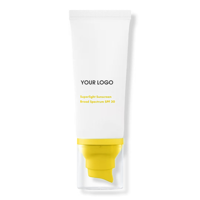 Perlindungan Matahari Pria Label Pribadi SPF 30 Pelindung Matahari dengan Zinc Oxide Light Weight Cream