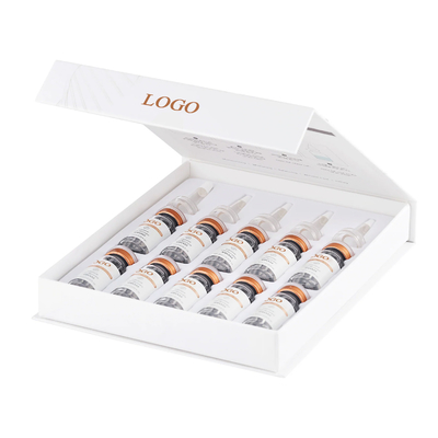 Kit Ampul Label Pribadi untuk Mesoterapi Serum Microneedle Profesional 10ml x 10pcs