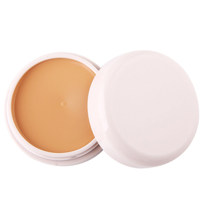 Pembasmi dan Penutup Tanpa Cacat Powder Cream Makeup Base dengan 3 Tahun Umur
