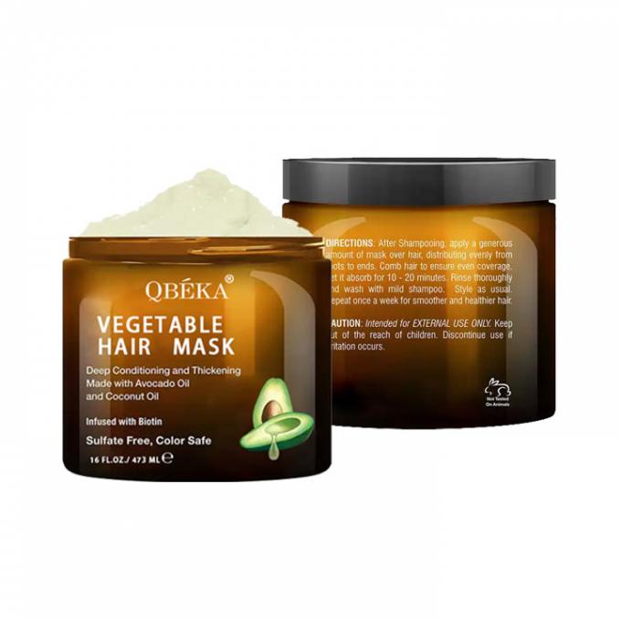 473ml Deep Conditioning Hair Mask Biotin Hair Mask Untuk Rambut Kering yang Rusak 0