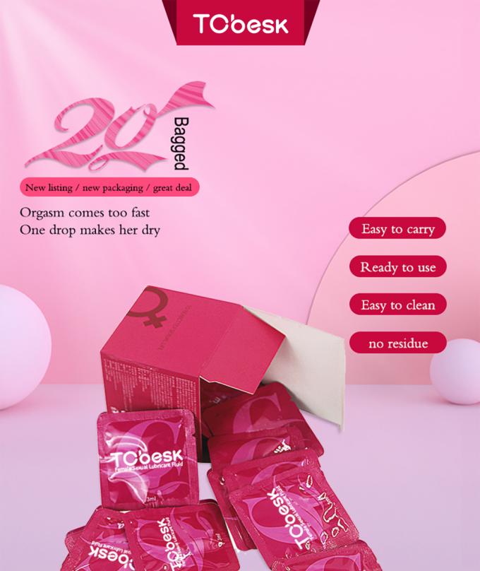 OEM/ODM Body Safe Lubricants Portable Boxed Female Personal Lubricants 0