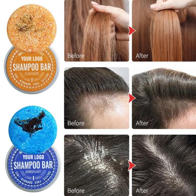 Natural Anti Hair Loss Shampoo Rambut Pertumbuhan Sabun 50g 60g 90g 100g 0