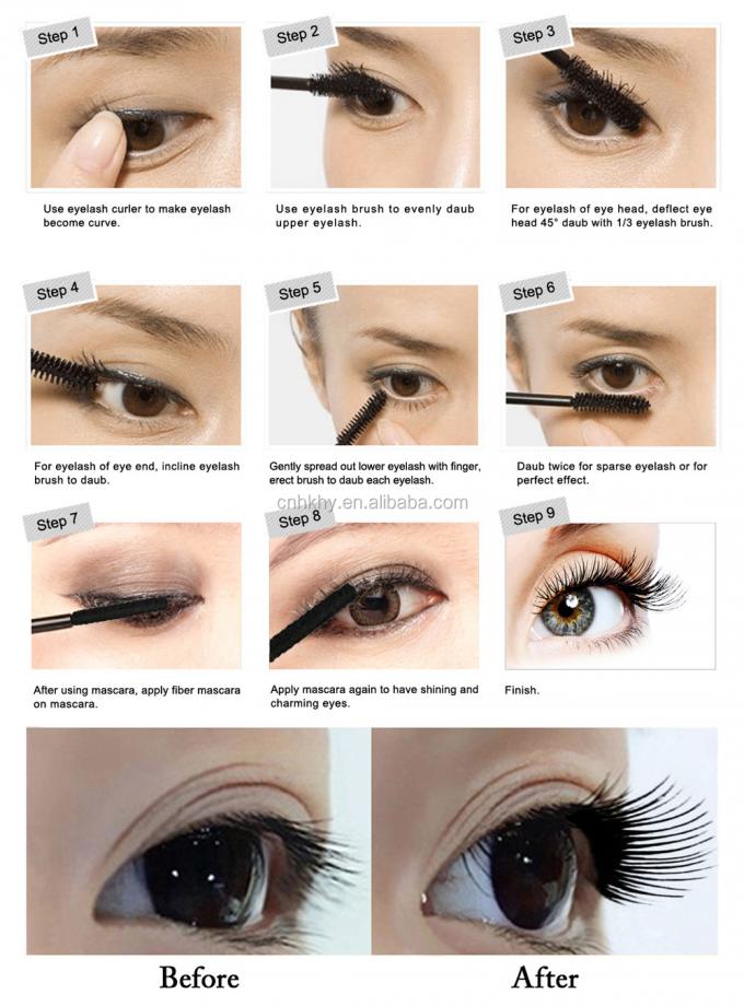 Custom Herbal Eyelash Growth Liquid Organic Vegan Eyelash Serum untuk bulu mata yang indah 7