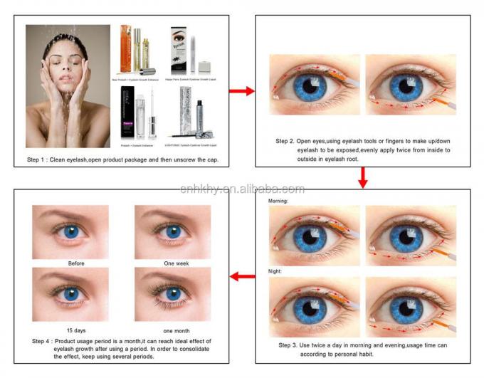 Label Pribadi OEM 10-amino asam Serum Ekstensi untuk Pertumbuhan Lash Alami dan Aman 9