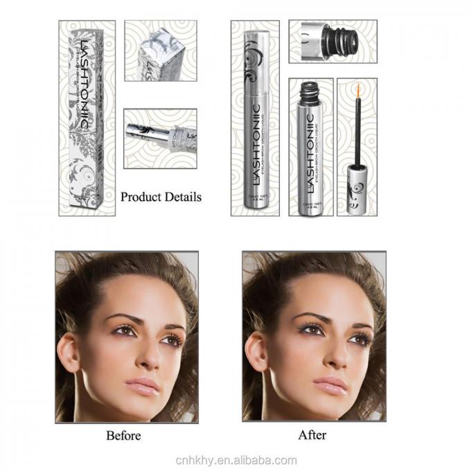 5ml Formula Cairan Serum Peningkatan untuk Lashtonic Eyelash dan Ekstensi alis 4
