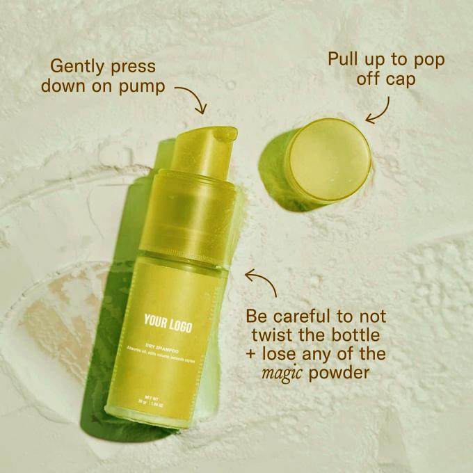 Non-Aerosol Private Label Dry Shampoo Powder Volumizing Natural untuk Volume Wanita 0