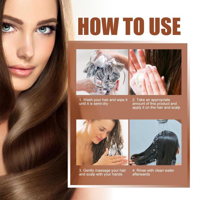 Dukungan Label Pribadi Logo Custom Batana Oil Leave in Conditioner untuk Nutrisi Rambut 1