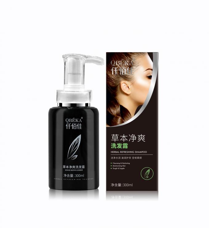 Customer Customize Logo Herbal Refreshing Hair Restore Shampoo untuk Produk OEM ODM 0