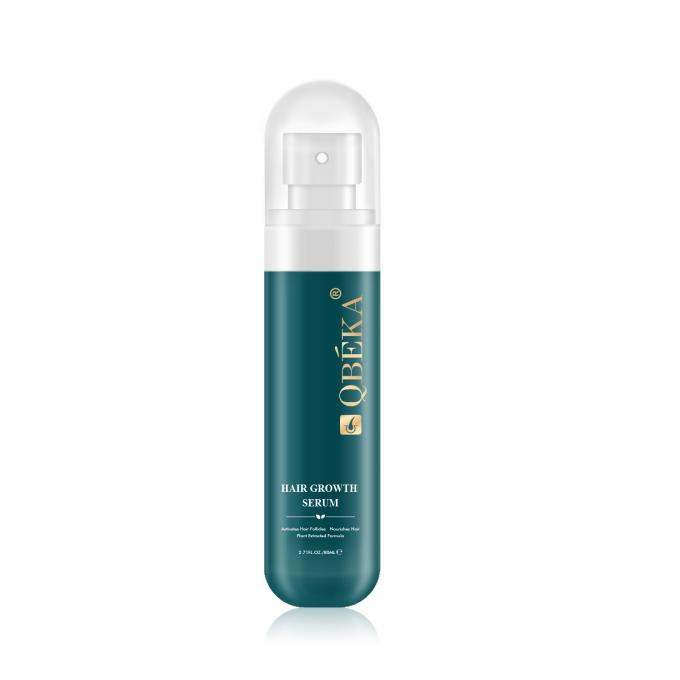 80ml Minyak Pertumbuhan Rambut Produk Label Pribadi Tim QC Profesional Serum Anti Rambut Rontok 7