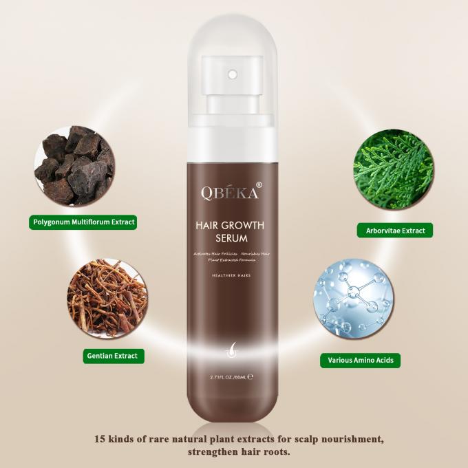 Bentuk Serum Asam Amino Rambut Rambut Rambut yang Lebih Panjang dan Lebih Tepuh Untuk Aktifisasi Folikel 3