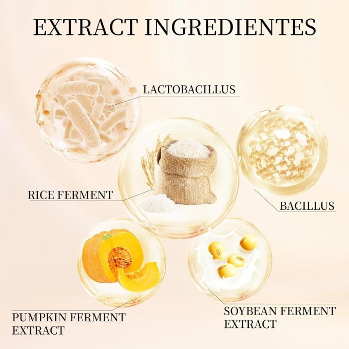 Jenis Kelamin Wanita Lotion Perlindungan Matahari Probiotik SPF 50 Perlindungan Matahari untuk Wajah Tubuh Label Khusus 0
