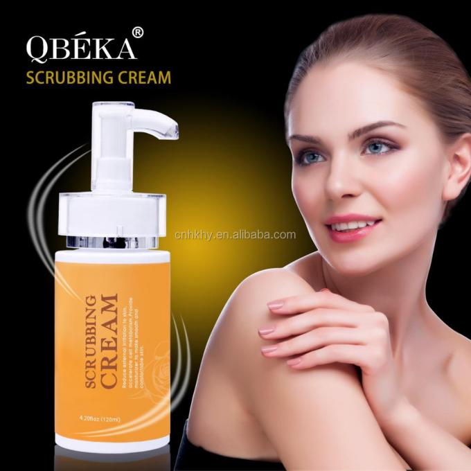 Ukuran Normal Krim Penggosok Organik alami Ideal untuk siang hari Menghilangkan kotoran dan minyak 0