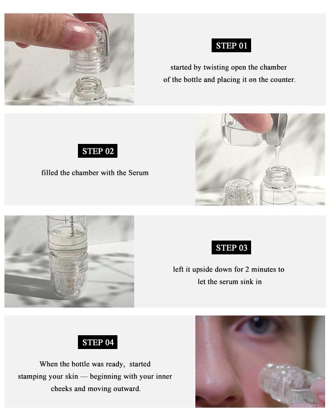 Perangkat Microstamping Peptida Alami untuk Perawatan Infus Wajah Berkualitas Klinis 0