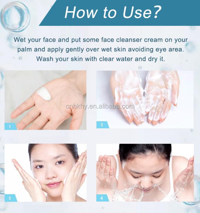 Organic Plant Moisturizing Deep Cleaning Facial Cleanser 1000 Jumlah untuk Semua Jenis Kulit 6