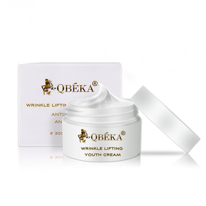 Bahan baku Bahan anti penuaan keriput jerawat bintik-bintik krim lotion untuk wanita dewasa 4