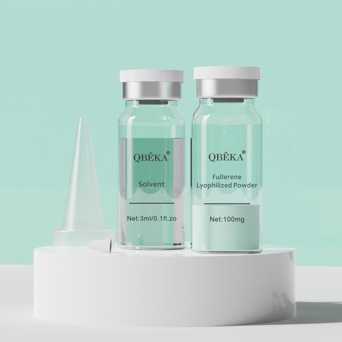 Serum bubuk Fulerene Lyophilized yang ampuh untuk pemutih anti-penuaan pada semua jenis kulit 1