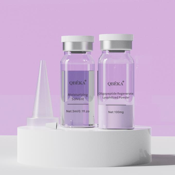 Efektif Anti-penuaan Menghilangkan bekas luka Oligopeptide Bubuk Lyophilized 3 Tahun Masa Pelayaran 0