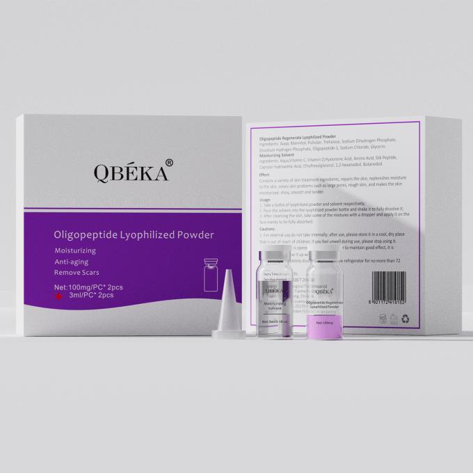 Efektif Anti-penuaan Menghilangkan bekas luka Oligopeptide Bubuk Lyophilized 3 Tahun Masa Pelayaran 3