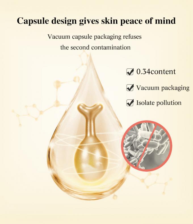 Aloe Capsule Wanita Pembersih Serum Wajah Untuk Pembersihan Kulit Dalam Tanpa Aroma 3