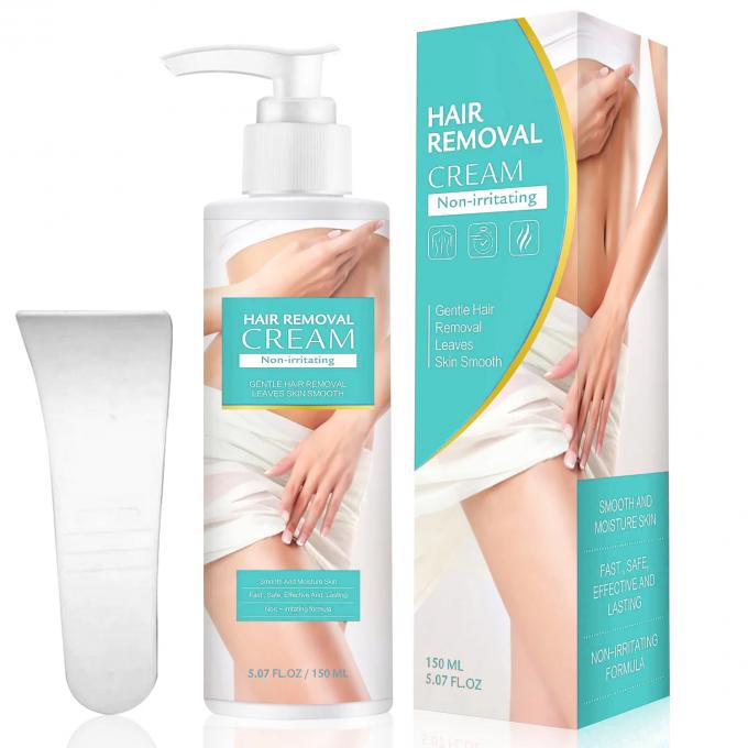 SENSITIVE SKIN FORMULA Private Label Hair Removal Cream untuk Penghapusan Rambut Cepat dan Mudah 0