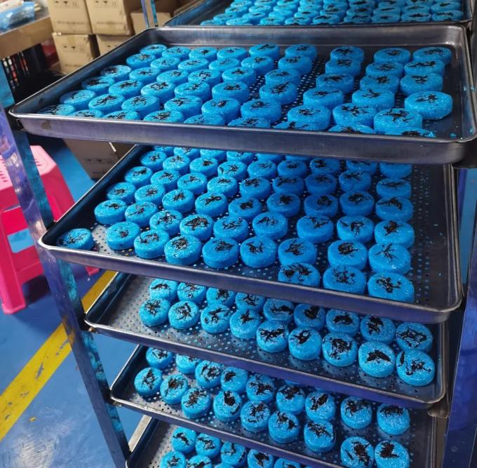 Disesuaikan Merek Sendiri Ukuran Biasa Shampoo Bar Minyak Zaitun Dengan Bahan Alami 4