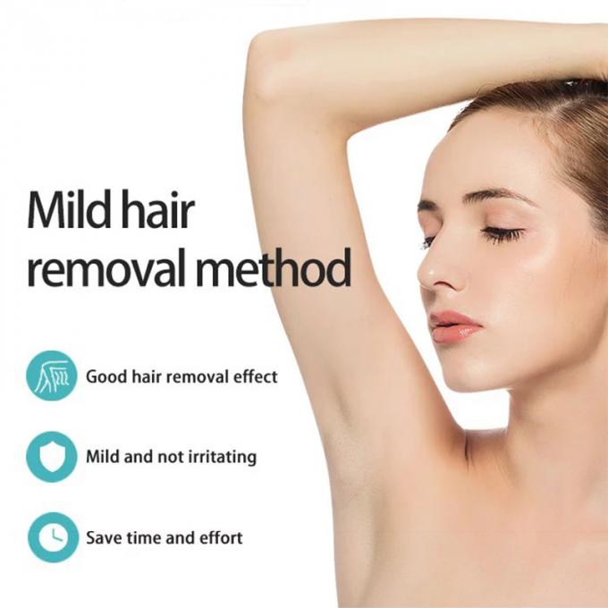 Penghapusan rambut lembut untuk bagian intim ketiak kaki dan lengan Tidak ada iritasi atau kemerahan 5