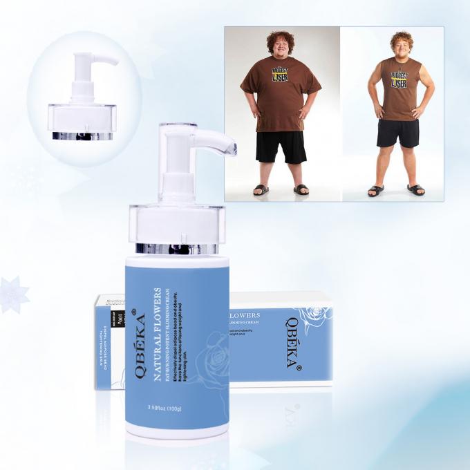 Cream untuk menurunkan berat badan Body Slimming Massager Cream dengan formula bunga pembakar lemak yang kuat 4