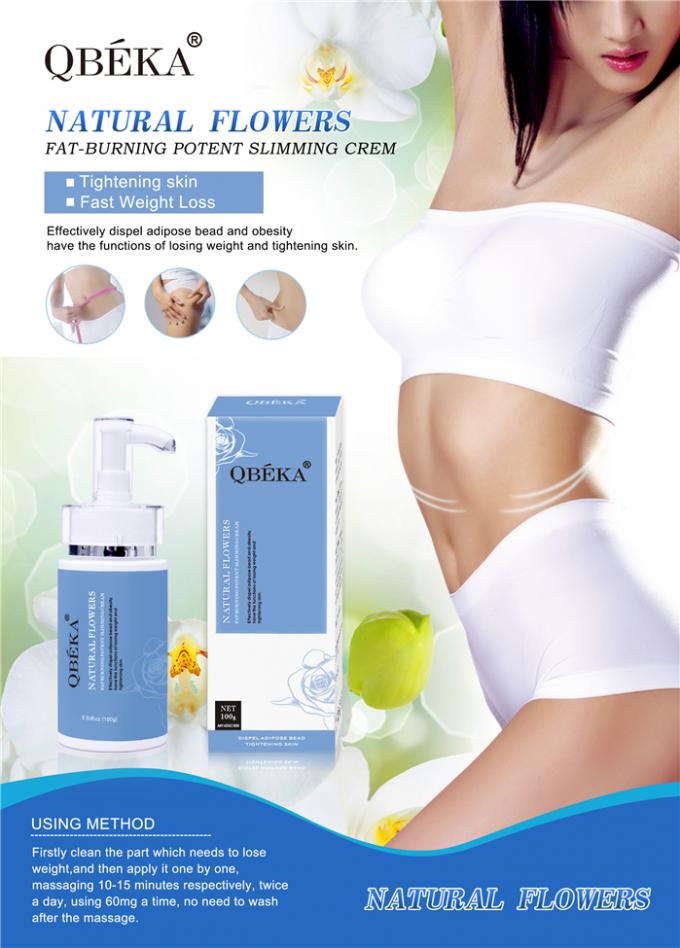 Body Slimming Cream OEM Organik Efektif Penurunan Berat Badan Tidak Mudah Untuk Rebound 0