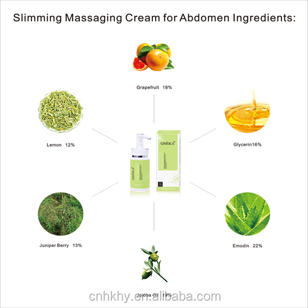 QBEKA COA formula murni tumbuhan Slimming krim pijat 300000 Jumlah untuk slimming aman 2