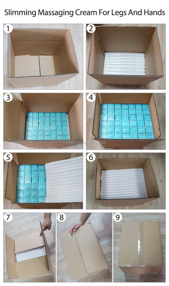 Kaki dan tangan pelangsing krim 100000pcs Penghilang lemak krim untuk wanita payudara pengurangan 9