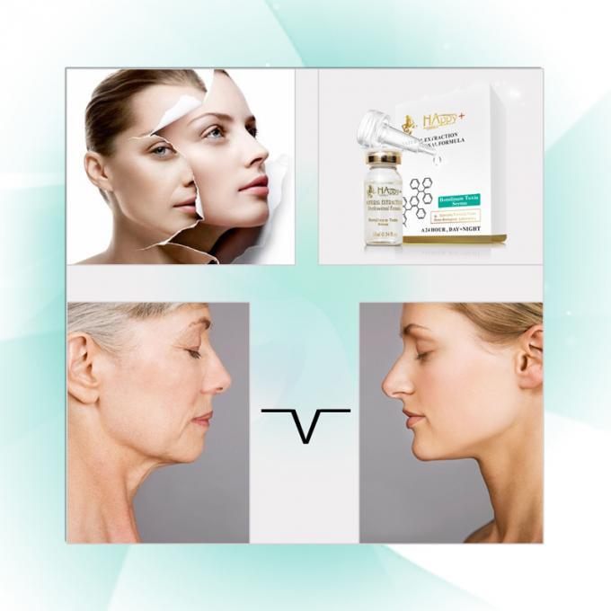 Serum Anti-kedutan organik dengan Daun Asam Hyaluronik Kulit bersinar dan bebas kerutan 1