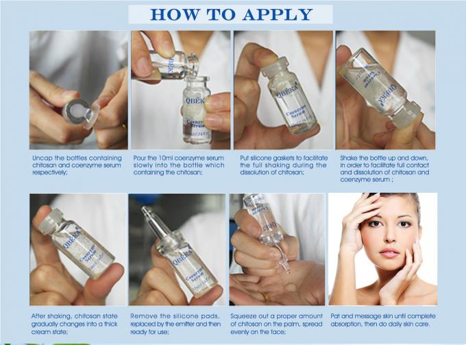 Magic Chitosan Polypeptide Sutra Perawatan Kulit Vitamin C Koenzim Sampurna Pemuda Serum 100000pcs 7