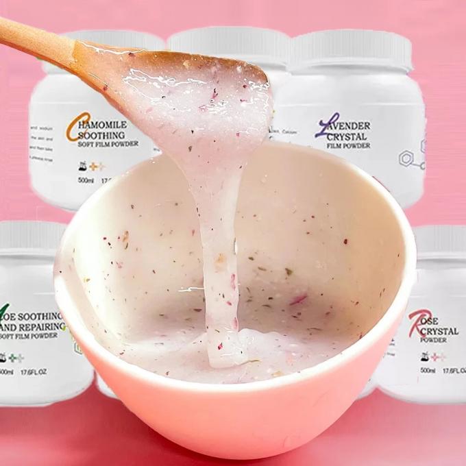 Custom Skin Care Beauty Rose Jelly Mask Powder Hydrating untuk Wajah dan Badan Spa 3